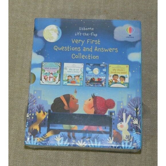 Very First Questions and Answers Set 4 Books Children’s Lift The Flap Us… - Picture 2 of 7